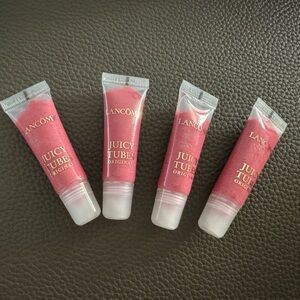 4 for $35 LANCOME Juicy Tubes Lip Gloss Tickled Pink 10ml
